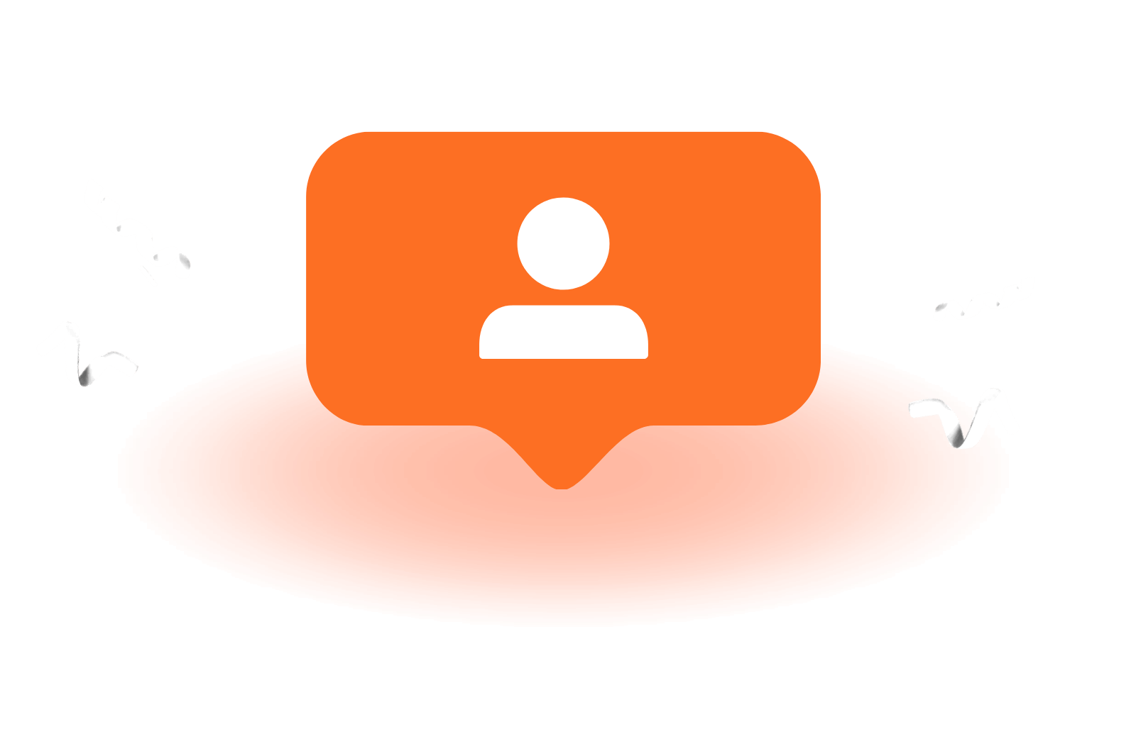 말풍선에 좋아요 아이콘이 들어가있는 이미지